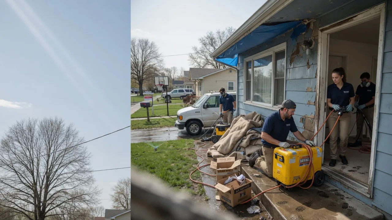 Basement Flood Cleanup in Gibbstown, NJ near me